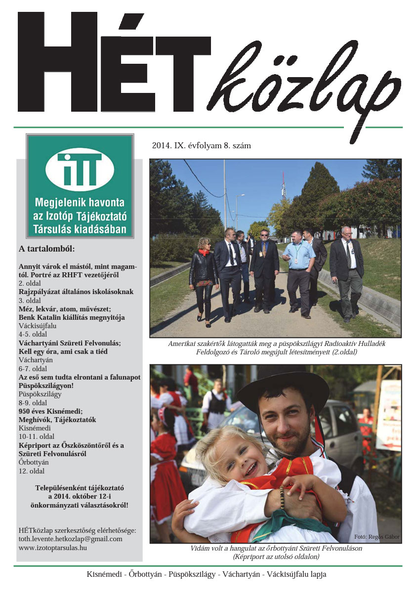 HÉTközlap 2014 / VIII